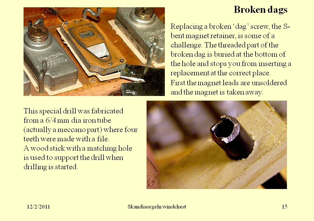 broken dag
      repair