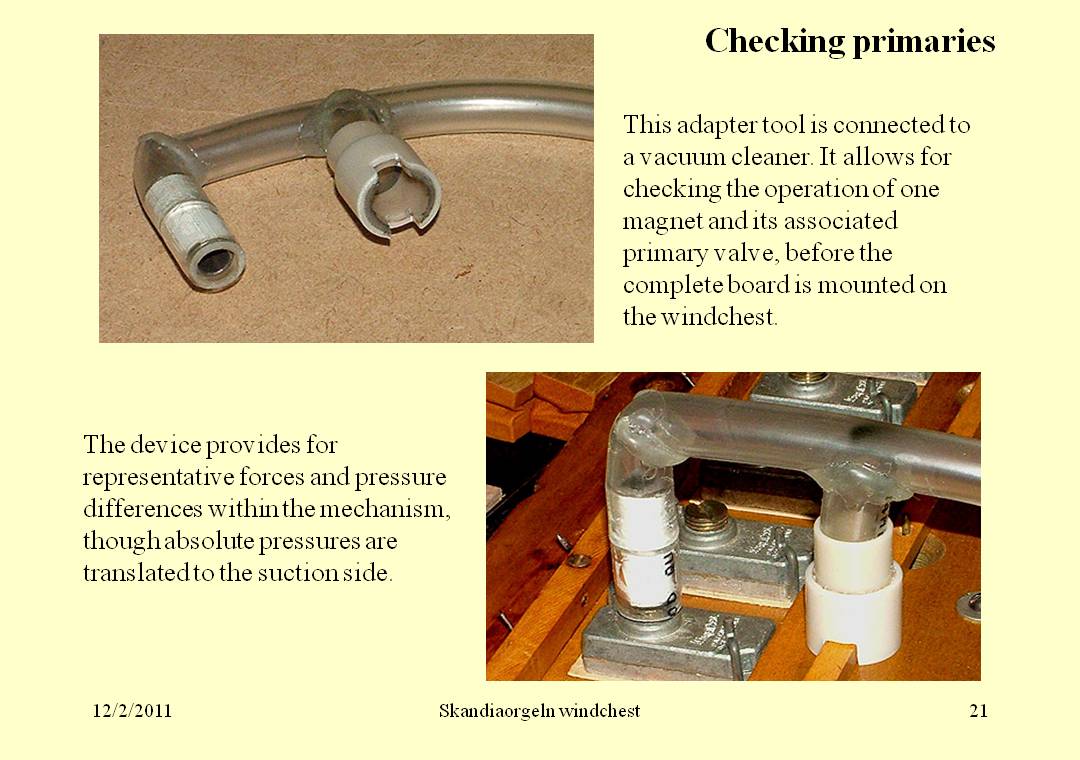 primary checking
      tool