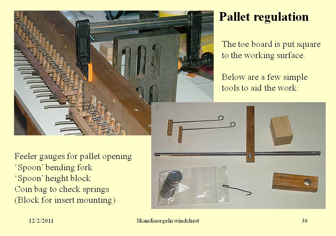 pallet
      regulation tools